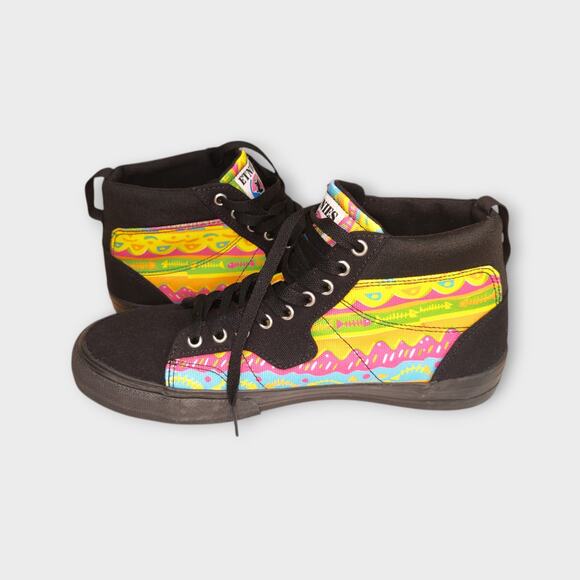 Etnies Kayson High X Rebel Sports Skateboarding Sneaker Hightop Men 7.5 Women 9 - Picture 6 of 11